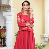 Salsa Red Jacket Dress