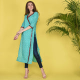 Work On Border Kurta