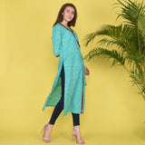 Work On Border Kurta