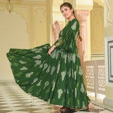 Discharge Print Dress