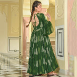 Discharge Print Dress