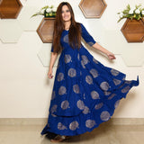 Blue Golden Butta Dress