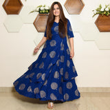 Blue Golden Butta Dress