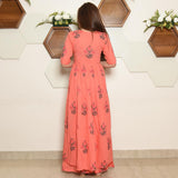 Peach Kurta Set