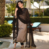 Rich Black Suit Set