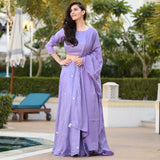Purple Lehenga Set