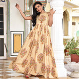 Surplice Butta Dress