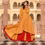 Yellow Bird Kurta Pant