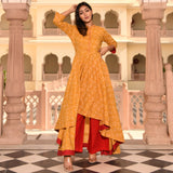 Yellow Bird Kurta Pant