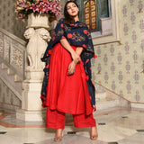 Red Blue Suit Set