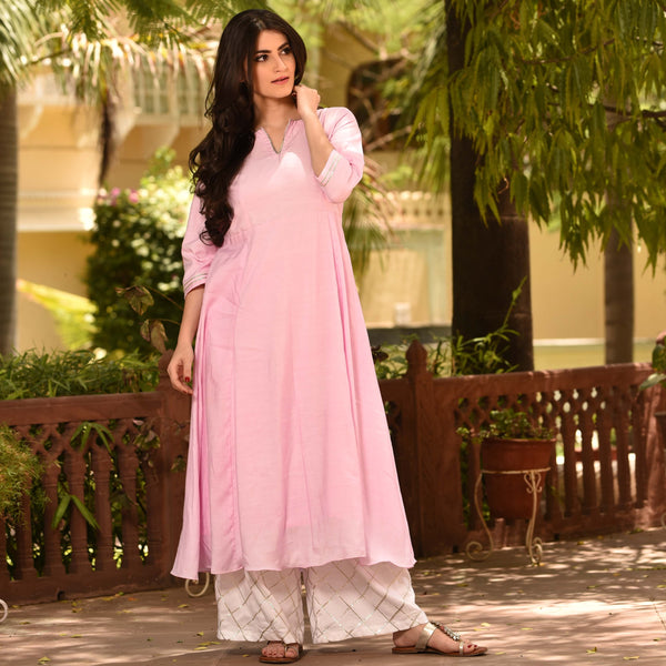 Graceful Pink Suit Set