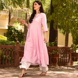Graceful Pink Suit Set