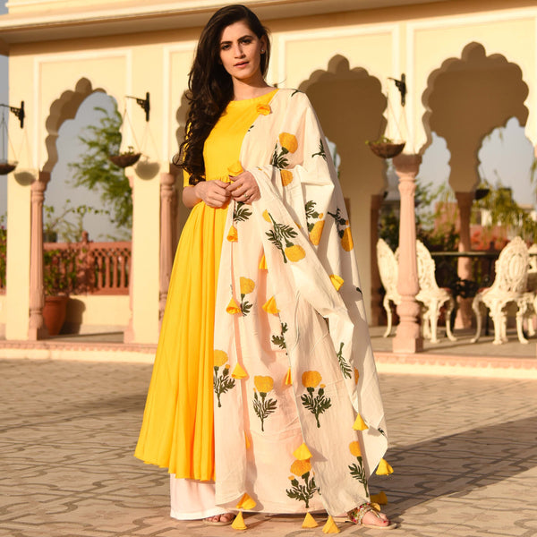 Poppy Tassels Suit Set
