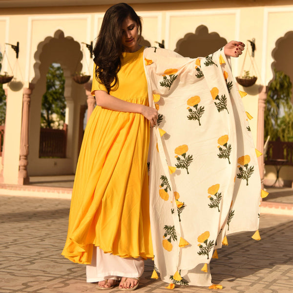 Poppy Tassels Suit Set