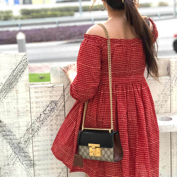 Off Shoulder Cotton Dress