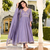 Lilac Flora Suit Set
