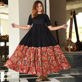 Kalamkari Panel Dress