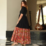Kalamkari Panel Dress