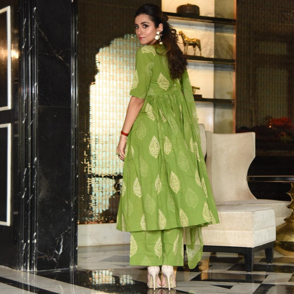 Bright Green Discharge Suit