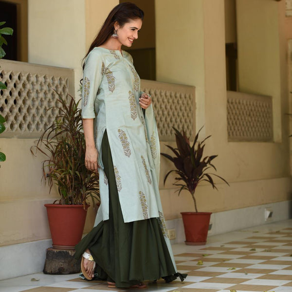 Basnatee Cotton Suit Set