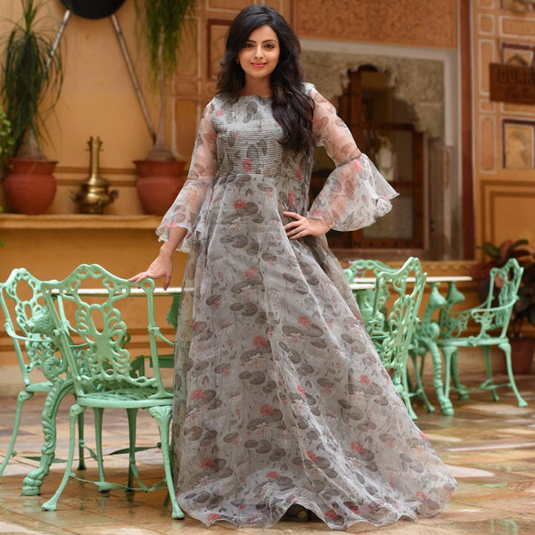 Organza Floral Dress