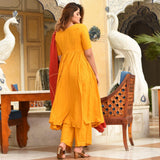 Mustard Red Suit Set