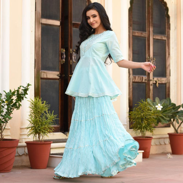 Barkha Kurta Skirt Set