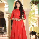 Empress Red Kurta Set