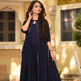 Fresh Blue Work Dress