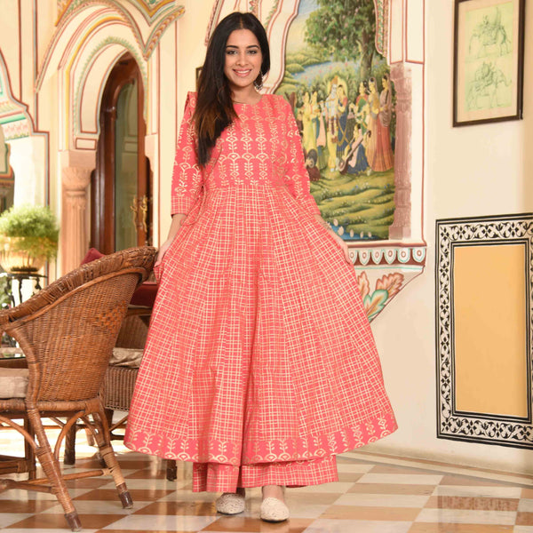 Wishing Pink Kurta Set