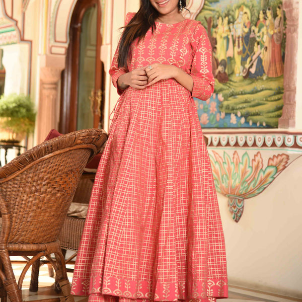 Wishing Pink Kurta Set