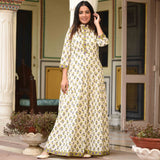 Organic Ivory Cotton Dress