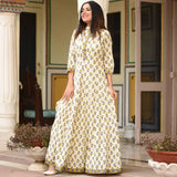 Organic Ivory Cotton Dress