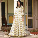 Organic Ivory Cotton Dress