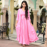 Moonga Silk Pink Dress