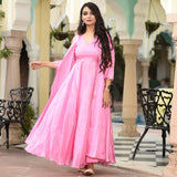 Moonga Silk Pink Dress