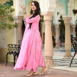 Moonga Silk Pink Dress