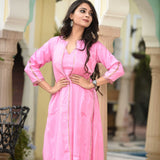 Moonga Silk Pink Dress