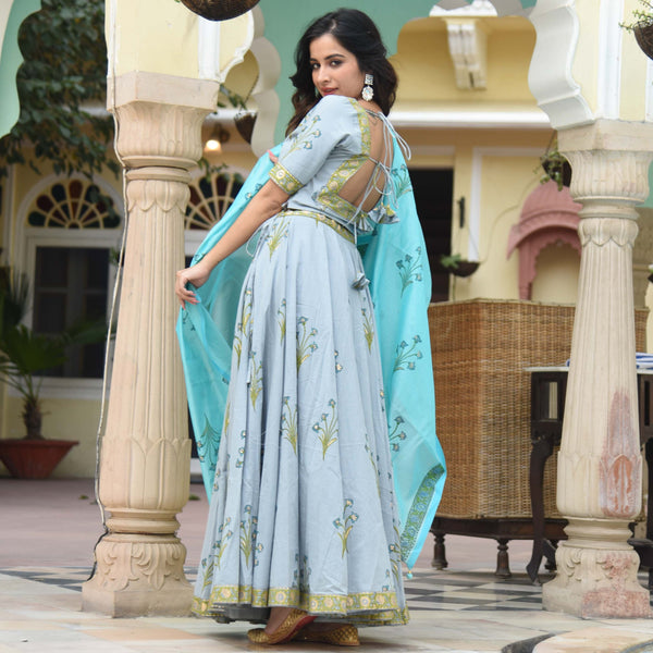 Swirling Lehenga Set