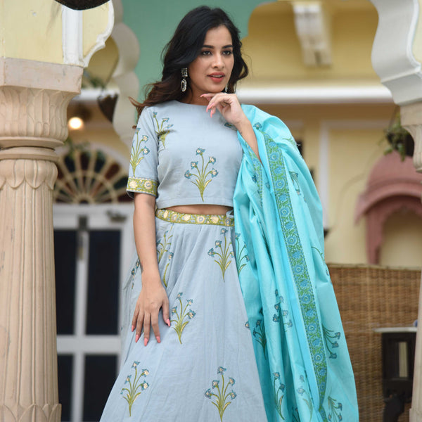 Swirling Lehenga Set