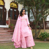 Pink Tint Suit Set