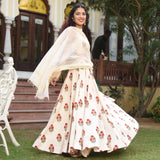 Mughal Butta Lehenga Set