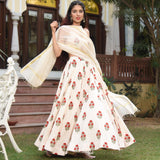 Mughal Butta Lehenga Set