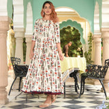 Kat Mix Print Dress