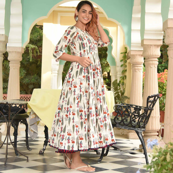 Kat Mix Print Dress