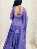 Purple Lehenga Set