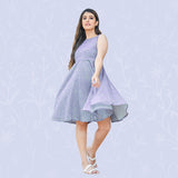 Bright Rose Handpainted Dress